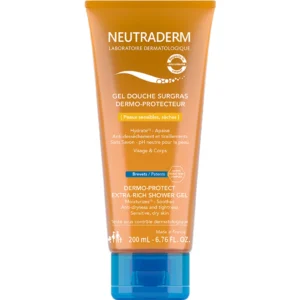 Neutraderm Gel Douche Surgras Dermo-Protecteur Peaux Sèches et Sensibles Toute la Famille 200 ml