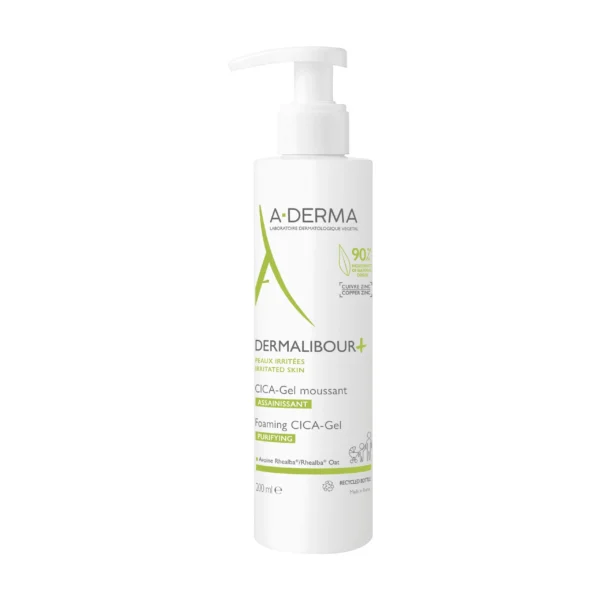 A-Derma Dermalibour+ CICA-Gel Moussant Assainissant 200 ml