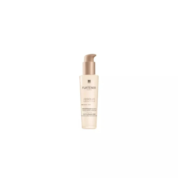 René Furterer Absolue Kératine Crème de Beauté Réparatrice Cheveux Abîmés Sans Rinçage 100 ml