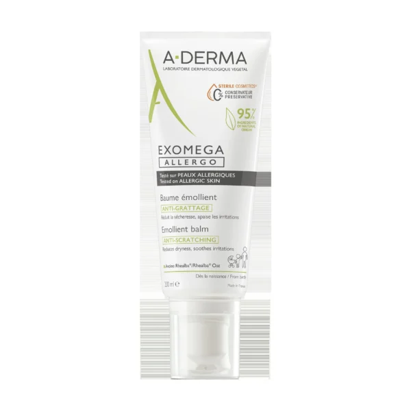 A-Derma Exomega Allergo Baume Émollient Stérile 200 ml