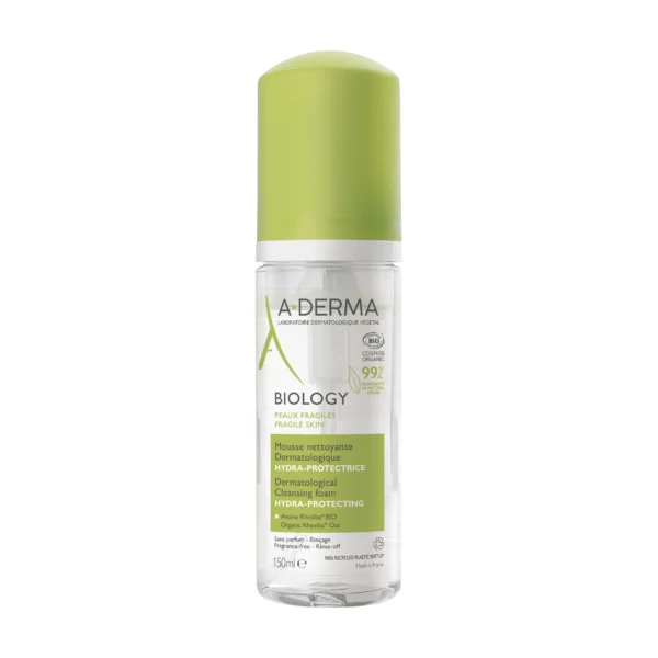 A-Derma Biology Mousse Nettoyante Hydra-Protectrice 150 ml
