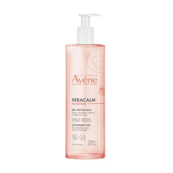 Avène XeraCalm Nutrition Gel Nettoyant Visage et Corps 750 ml