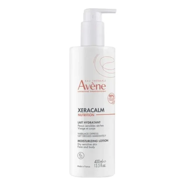 Avène XeraCalm Nutrition Lait Hydratant Peaux Sensibles Sèches 400 ml