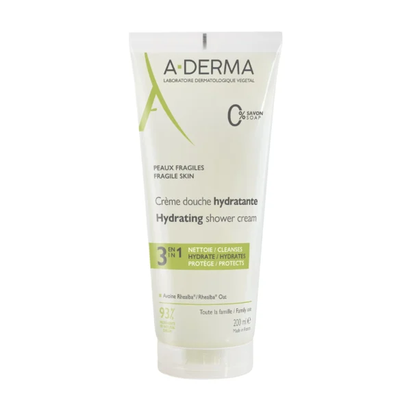 A-Derma Les Indispensables Crème de Douche Hydratante 3 en 1 200 ml