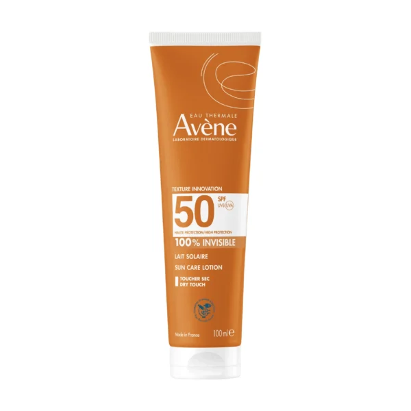 Avène Solaire Lait SPF50 100 % Invisible Visage et Corps 100 ml