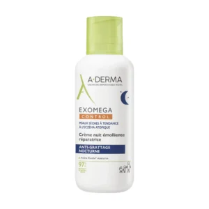 A-Derma Exomega Control Crème Nuit Émolliente Réparatrice 200 ml
