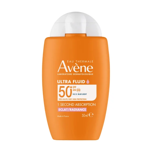 Avène Solaire Ultra Fluid Radiance SPF50+ Éclat 50 ml