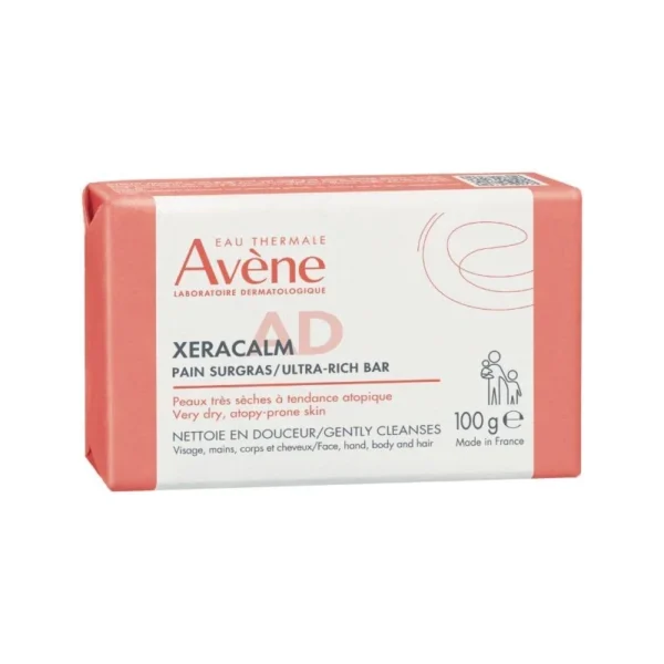 Avène XeraCalm A.D Pain Nettoyant Surgras 100 g