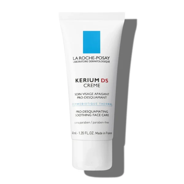 La Roche-Posay Kerium DS Crème Visage Apaisante Peaux Sébosquameuses Rougeurs et Squames 40 ml