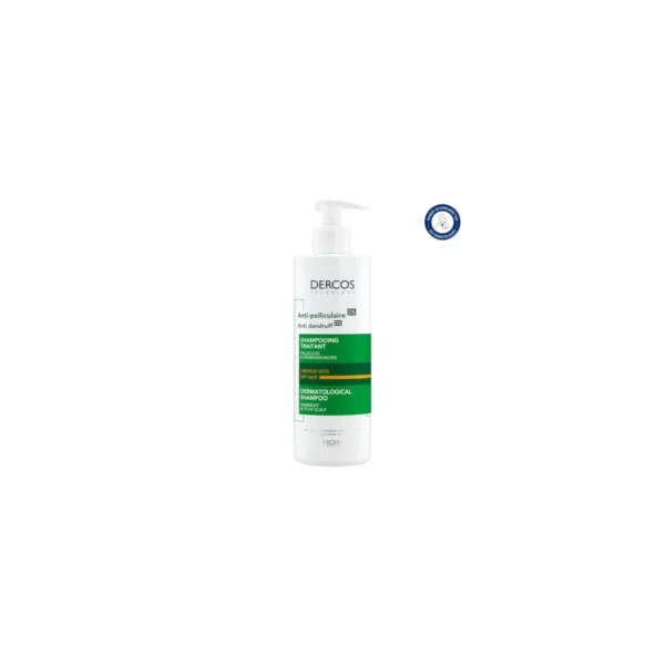 Vichy Dercos Anti-Pelliculaire DS Shampooing Traitant Cheveux Secs 390 ml