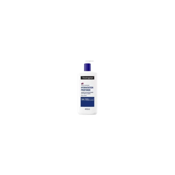Neutrogena Hydratation Profonde Lait Corps Hydratant 72 h Pro-Céramide Peaux Sèches 400 ml