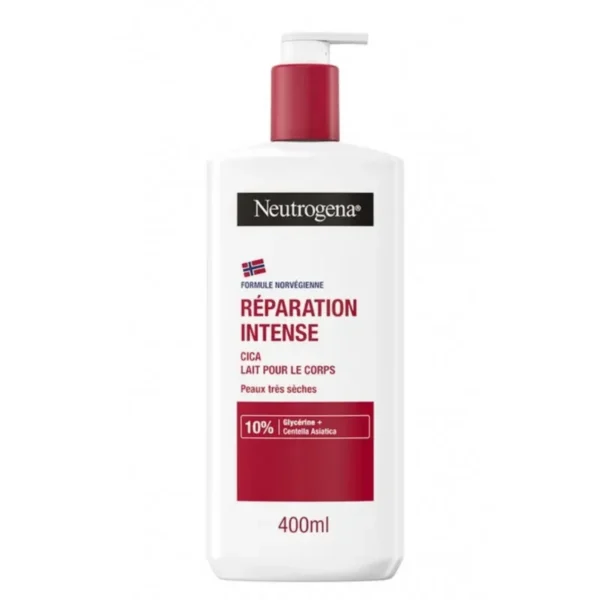 Neutrogena Réparation Intense Lait Corps Peaux Très Sèches Formule Norvégienne Centella 400 ml