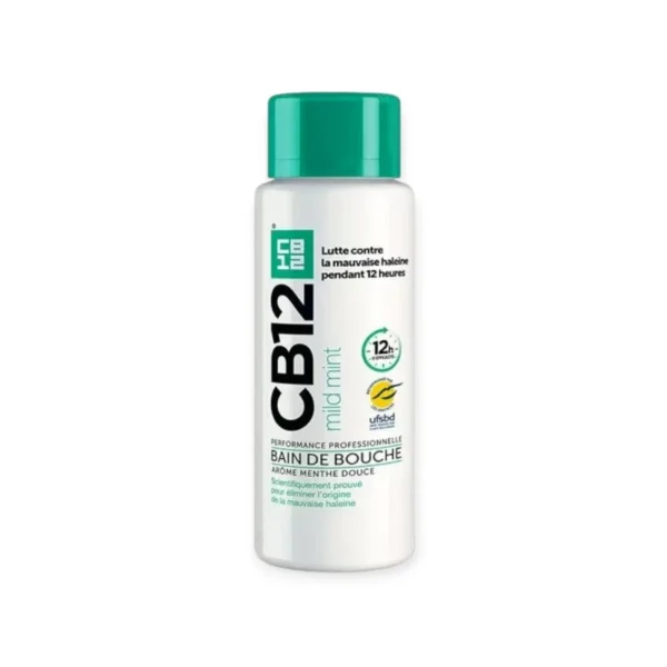 CB12 Mild Bain de Bouche Menthe Légère 12 Heures 250 ml