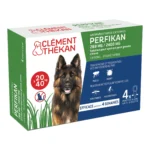 Clément Thékan Perfikan Spot-On Grands Chiens 20 à 40 kg 268 mg/2400 mg 4 Pipettes