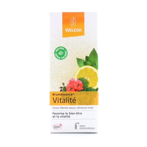 Weleda Brumessence Vitalité Spray d'Ambiance aux Huiles Essentielles 50 ml