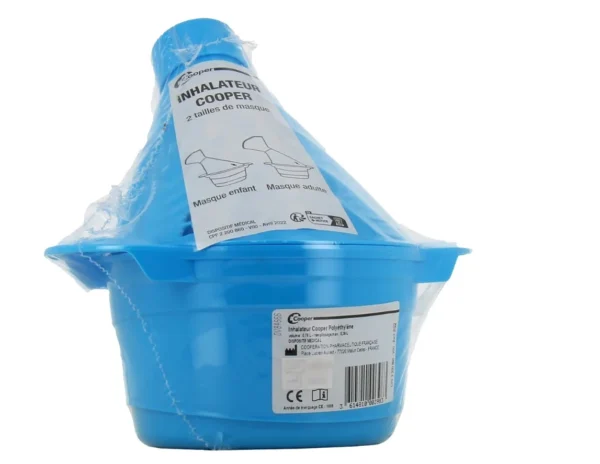 Cooper Inhalateur Plastique pour Inhalations de Vapeur à Domicile