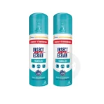 Insect Écran Familles Spray Répulsif Moustiques et Tiques Dès 24 Mois Lot de 2 x 100 ml