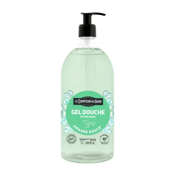 Le Comptoir du Bain Gel Douche Extra-Doux Amande Douce 1 L