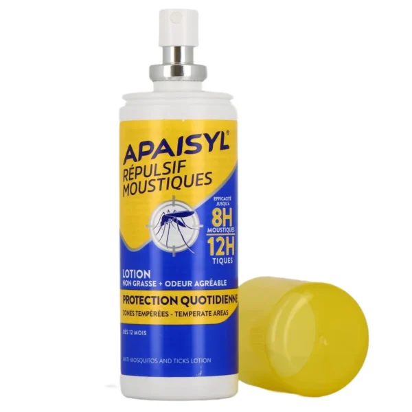 Apaisyl Répulsif Moustiques Lotion Protection Quotidienne 90 ml
