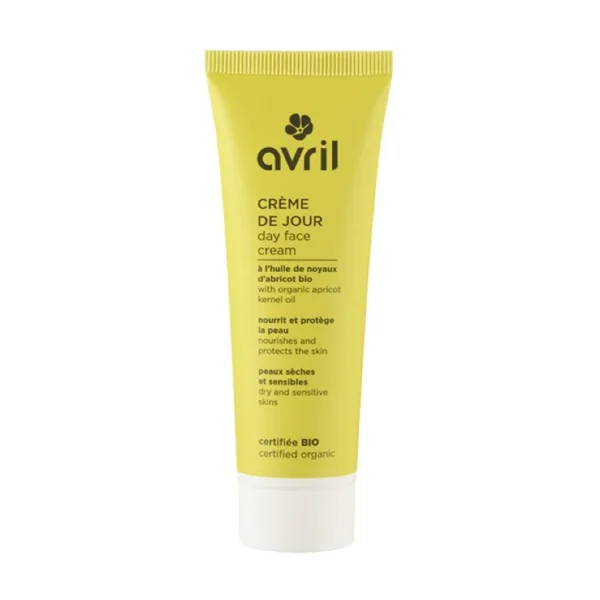 Avril Crème de Jour Bio Peaux Sèches et Sensibles 50 ml