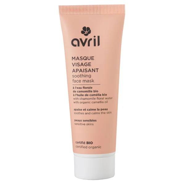 Avril Masque Visage Apaisant Eau Florale de Camomille Certifié Bio 50 ml