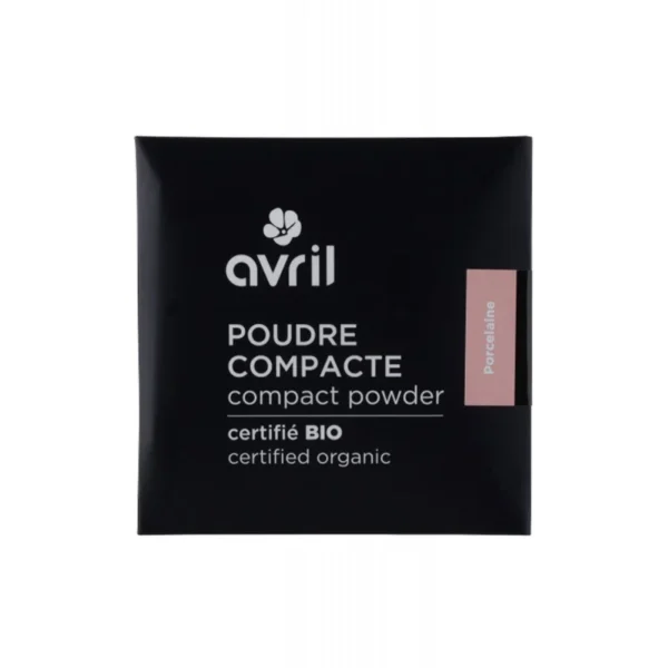 Avril Poudre Compacte Porcelaine Certifiée Bio Recharge