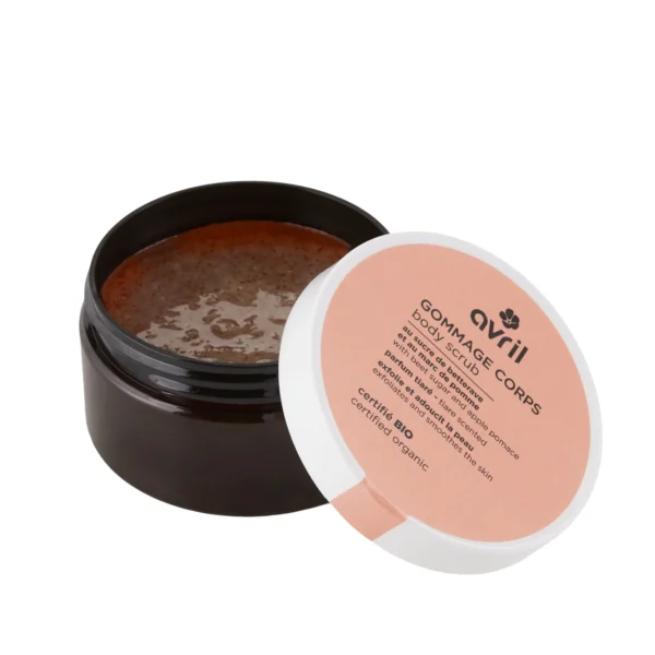 Avril Gommage Corps Sucre de Betterave et Marc de Pommes Certifié Bio 200 ml