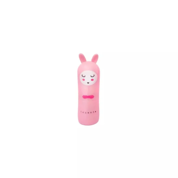 Inuwet Baume à Lèvres Bunny Rose Fraise Beurre de Karité et Macadamia 3,5 g