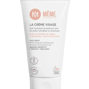 MÊME La Crème pour le Visage Peaux Sèches Sensibles et Fragilisées Karité Camélia 50 ml