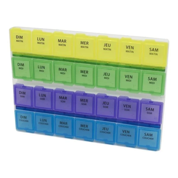 Estipharm Pilulier Semainier Grand Format 216 x 157 mm