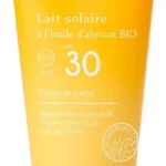 La Rosée Lait Solaire SPF30 Visage et Corps Huile d'Abricot Bio Respectueux des Océans 150 ml