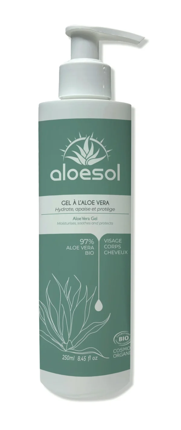 Aloesol Gel Hydratant Aloe Vera Bio 250 ml