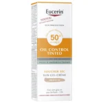 Eucerin Sun Protection Oil Control Gel-Crème Toucher Sec Teinté SPF50+ Peaux Grasses