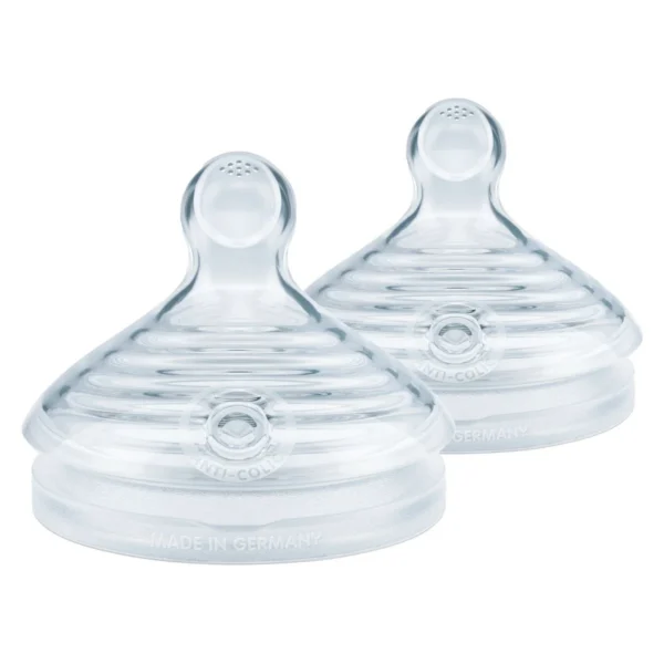 NUK For Nature Tétines Silicone Taille L, lot de 2