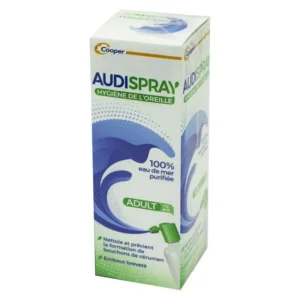 Audispray Adult Hygiène de l'Oreille Solution d'Eau de Mer 50 ml