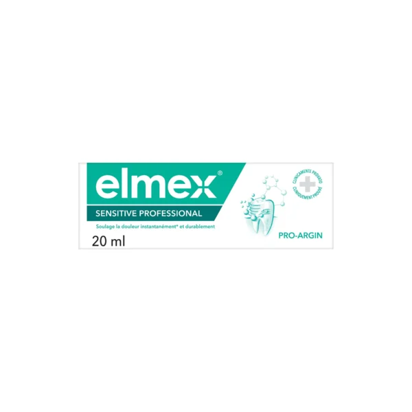 Elmex Sensitive Professional Dentifrice Dents Sensibles Format Voyage 20 ml