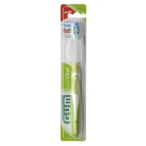 GUM Activital 581 Brosse à Dents Compacte Souple
