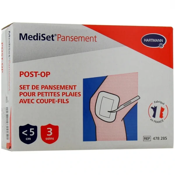 MediSet® pansement post op - petites plaies - Bte 3