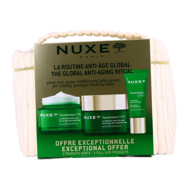 Nuxe Nuxuriance Ultra - Coffret La Routine Anti-Âge Global - 3 Soins