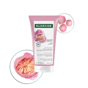 Klorane Après-Shampooing Apaisant à la Pivoine Bio Cuir Chevelu Irrité 150 ml