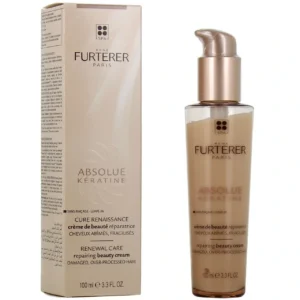 René Furterer Absolue Kératine Crème de Beauté Réparatrice Cheveux Abîmés Sans Rinçage 100 ml