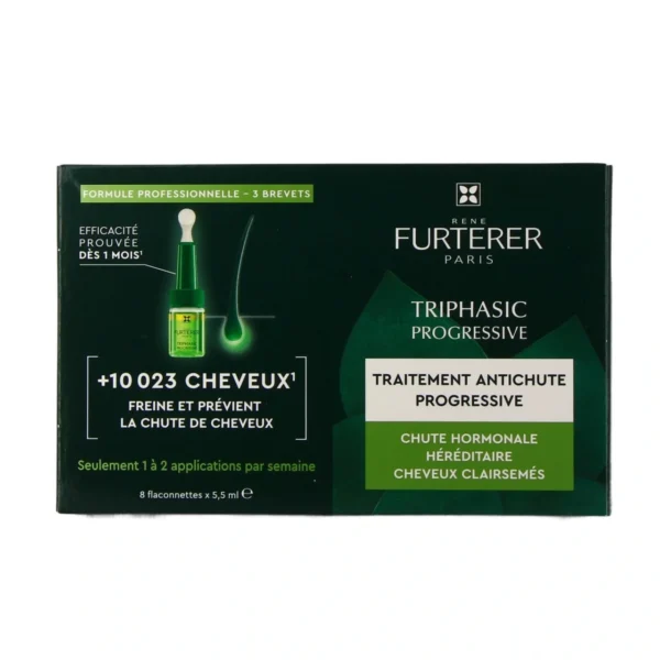 René FurtererTriphasic Progressive Chute de Cheveux Traitement Antichute