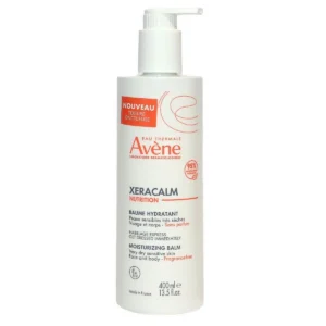 Avène XeraCalm Nutrition Baume Hydratant Peaux Sensibles Très Sèches Toute la Famille 48h 400 ml