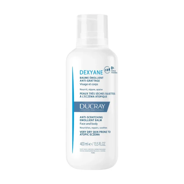 Ducray Dexyane Baume Émollient Anti-Grattage 24H Flacon 400 ml