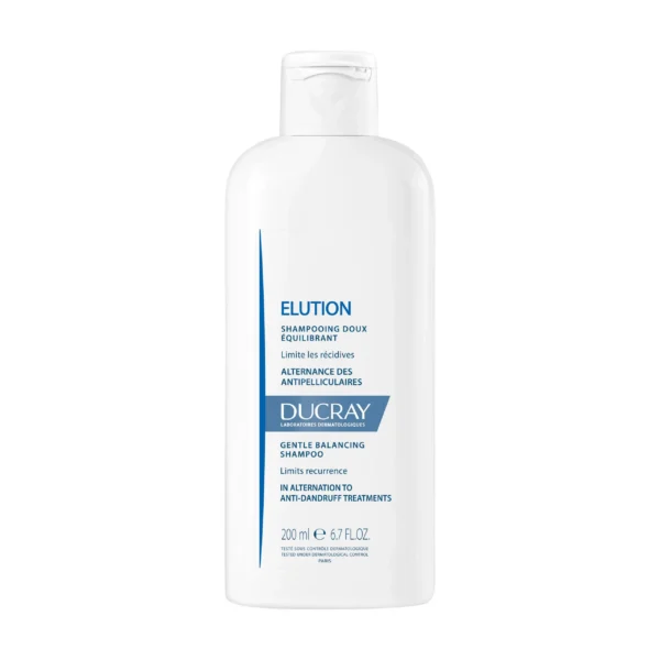 Ducray Elution Shampooing Doux Équilibrant Anti-Pelliculaire 200 ml
