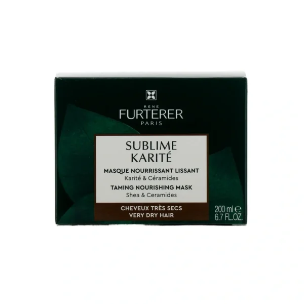 René Furterer Sublime Karité Masque nourrissant lissant cheveux très secs - 200ml