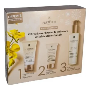 René Furterer Coffret Rituel Réparateur Absolue Kératine 3 Produits