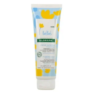 Klorane Bébé Crème Nutritive au Cold Cream Peaux Sèches à Très Sèches 125 ml