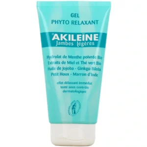 Akileïne Jambes Légères Gel Phyto Relaxant Ginkgo Marron d'Inde Vigne Rouge Fraîcheur Immédiate 150 ml