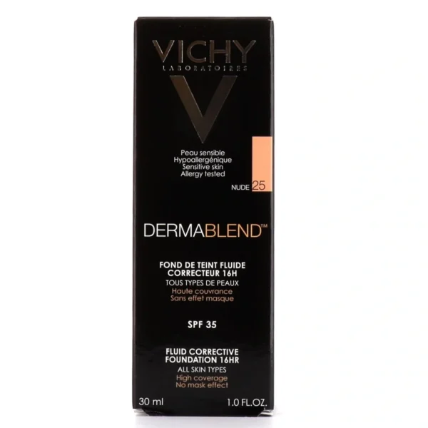 Dermablend Fond de teint fluide correcteur Tube 30ml - Teinte 25 NUDE